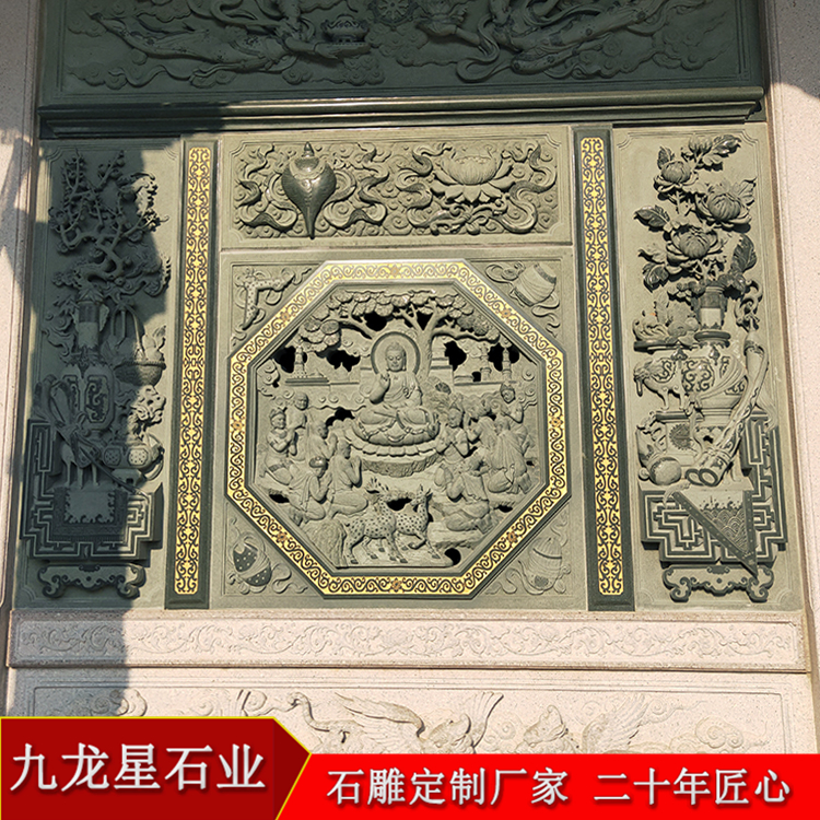 寺院石材浮雕 石頭浮雕價(jià)格及圖片花樣