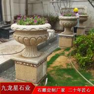 一波園林石雕花盆圖片 大氣優(yōu)雅
