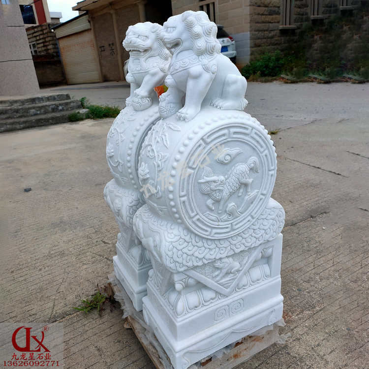 大門口石雕抱鼓石與門當戶對的故事