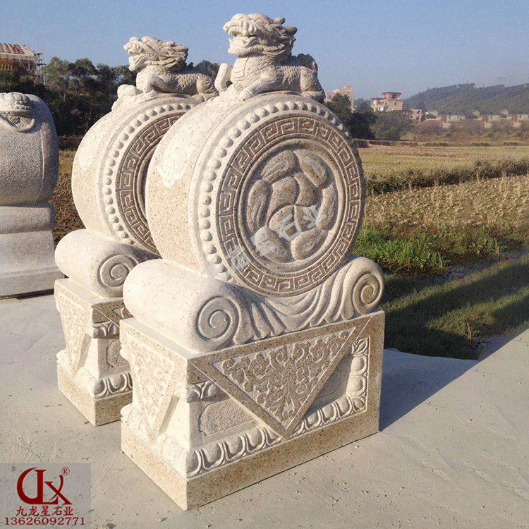 大門口石雕抱鼓石與門當戶對的故事