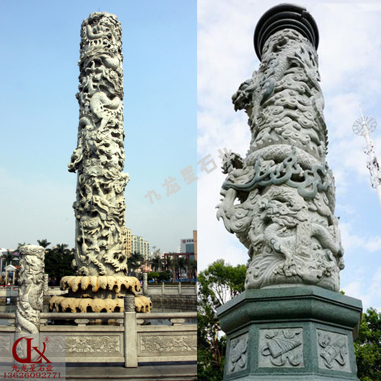 浮雕龍柱圖片大全的定做程序