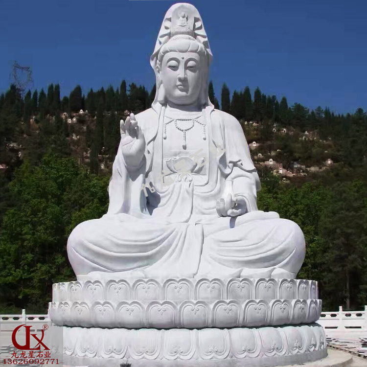 大型石雕觀音菩薩之選料方法