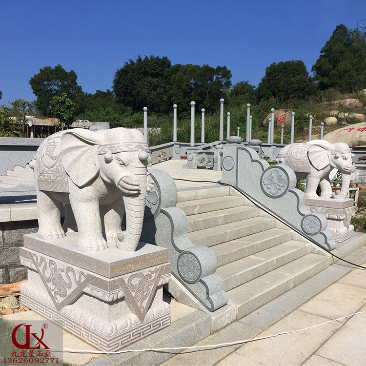 一對石大象圖片要多少錢