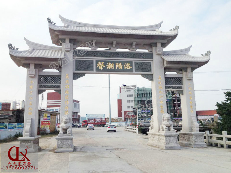 石牌坊材質(zhì)有哪些 九龍星石業(yè)