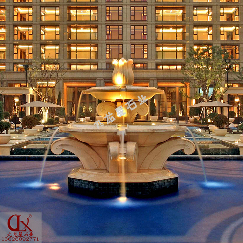 石雕噴泉什么材質好