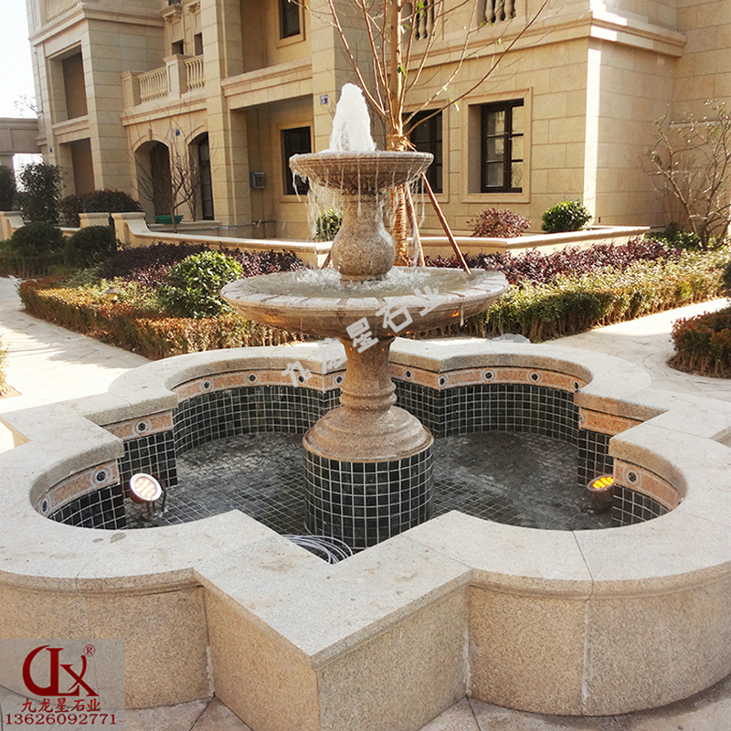 石雕噴泉什么材質好